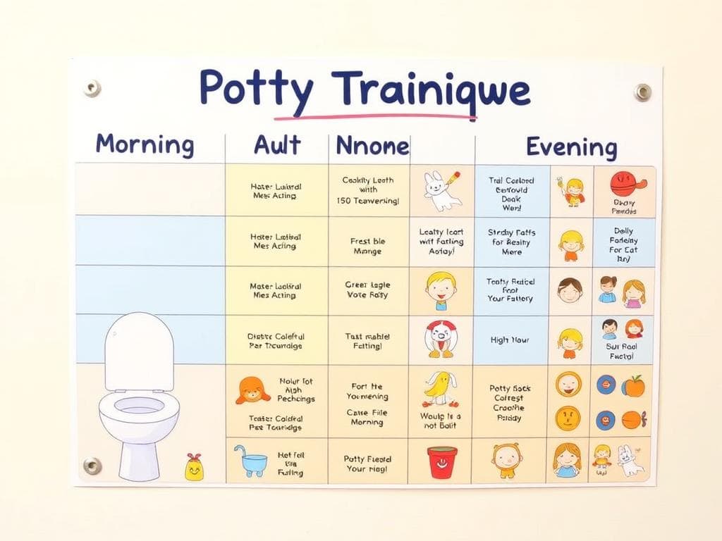 Potty Training Schedule