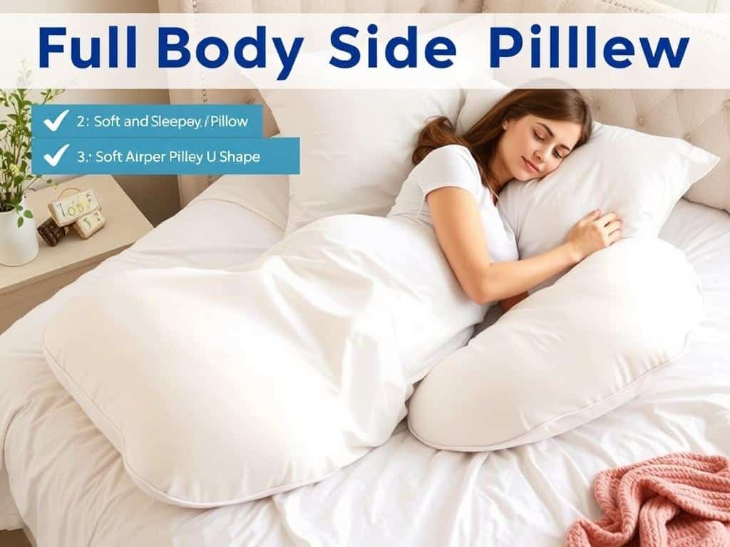 full body side sleeper pillow