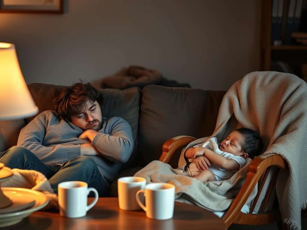 sleep-deprived parents