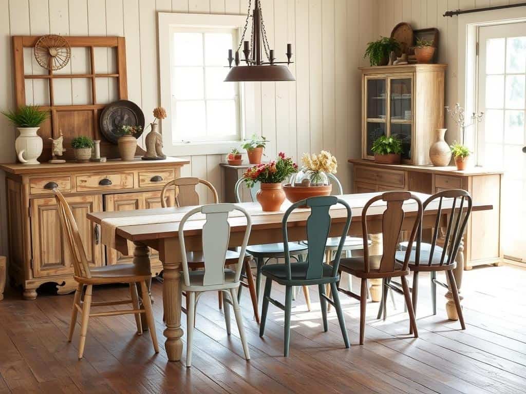 vintage farmhouse furniture