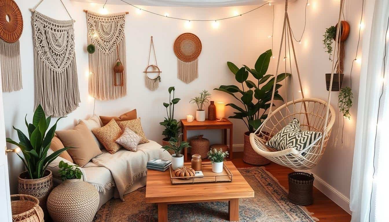 14 Small Space Boho Solutions
