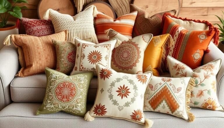 16 Boho Pillow Combinations