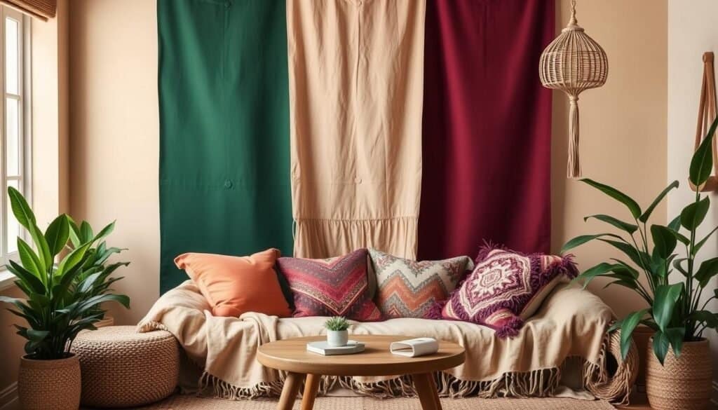 Bohemian Interior Design Color Palette