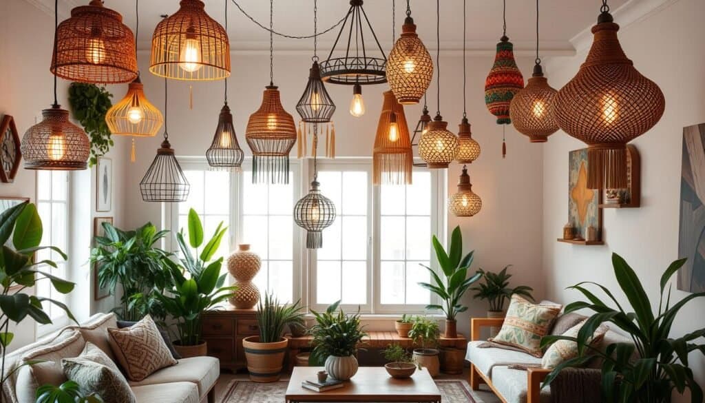 Bohemian Light Fixtures Inspiration