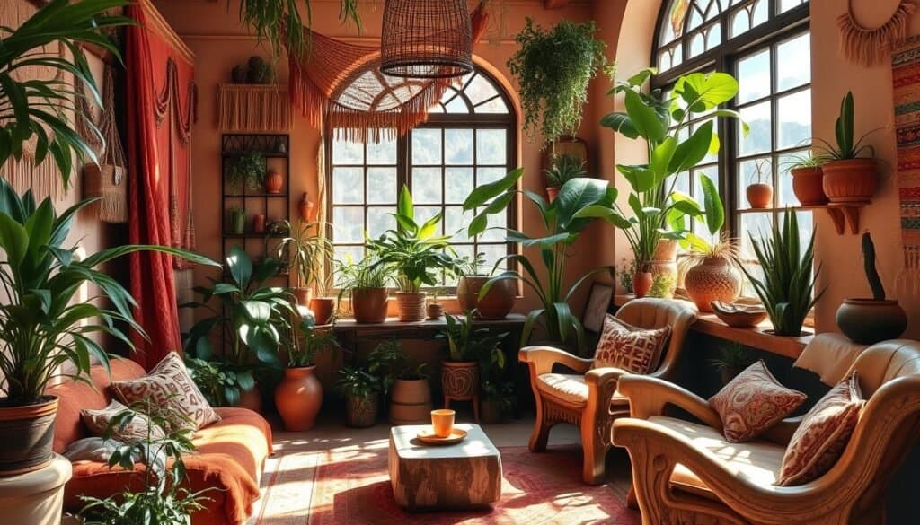 Bohemian Nature-Inspired Design