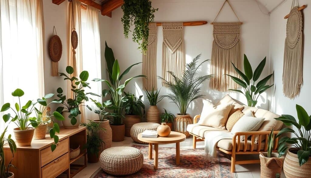 Bohemian Room Refresh Natural Elements