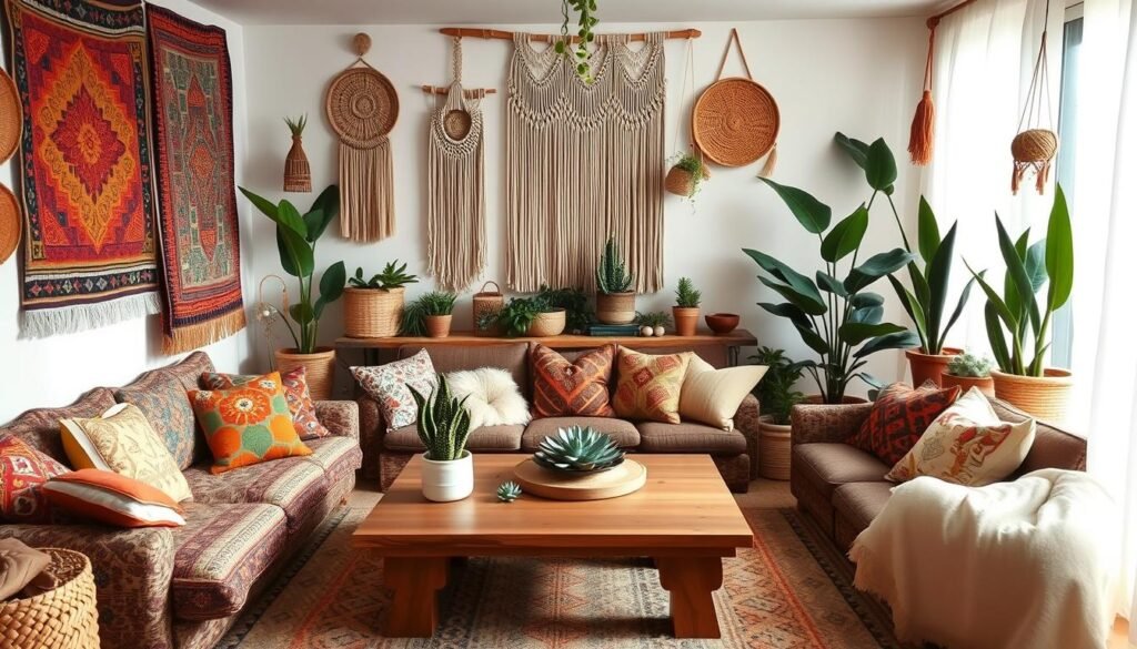 Bohemian Style Natural Home Decor