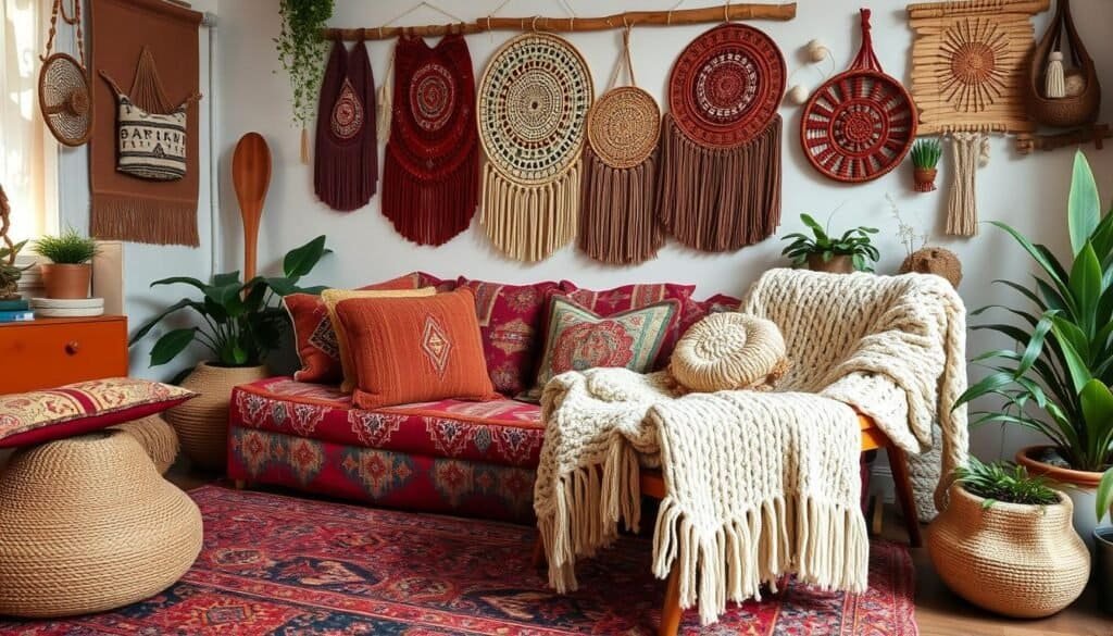 Bohemian Textile Layering Techniques