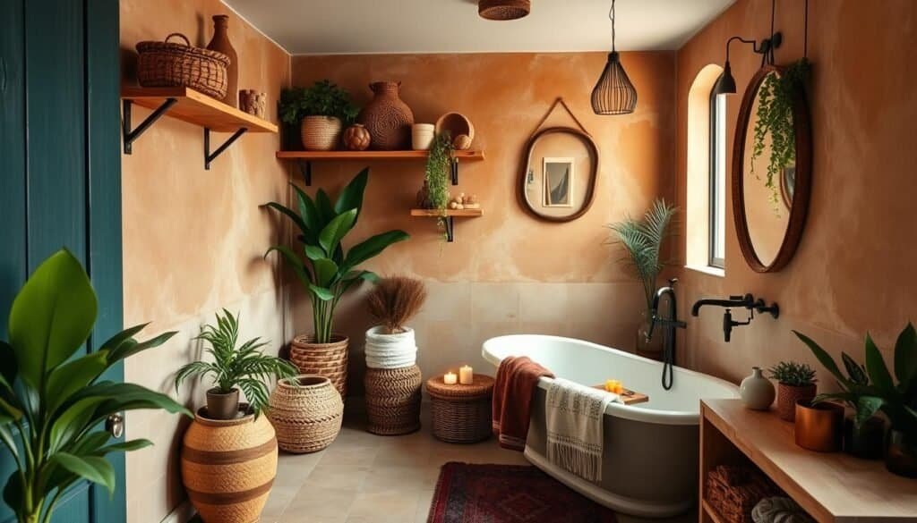 Boho Bathroom Color Palette