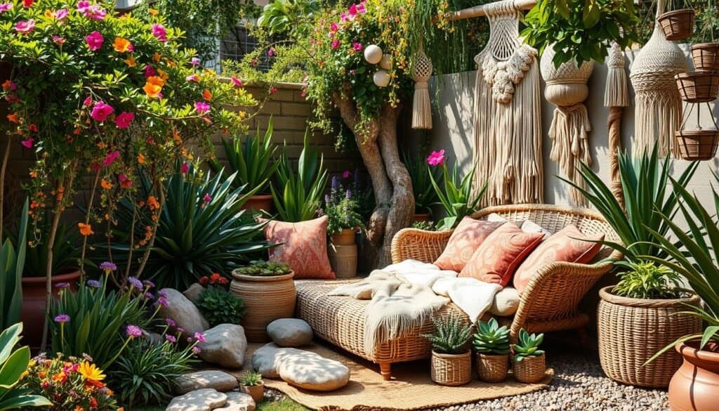 Boho Garden Texture Design
