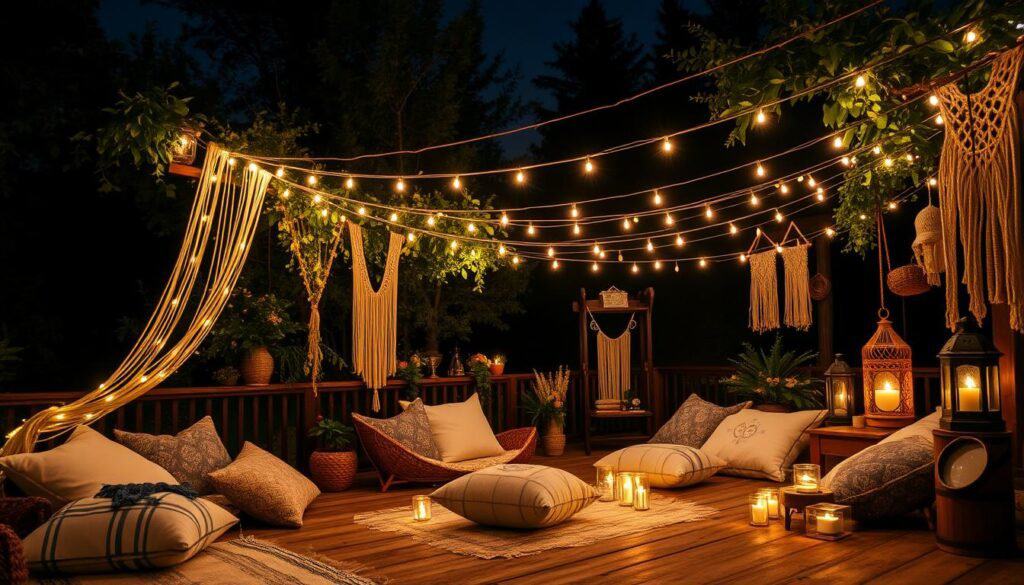 Boho String Lights Decoration