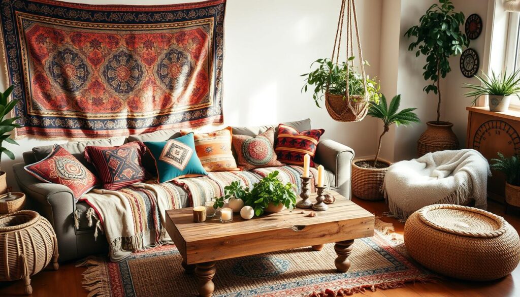 Boho design elements