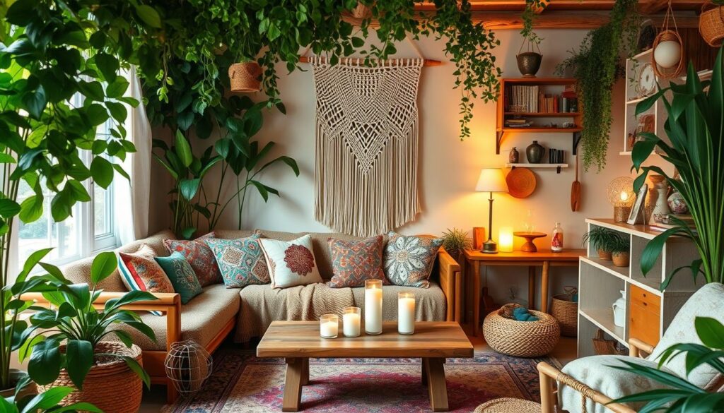 Boho living room