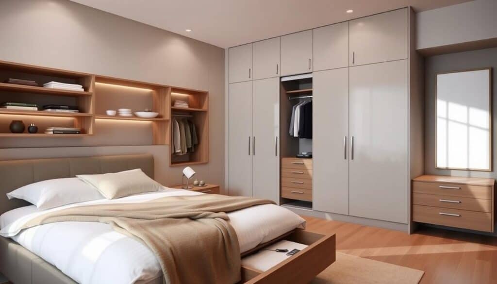 bedroom storage solutions