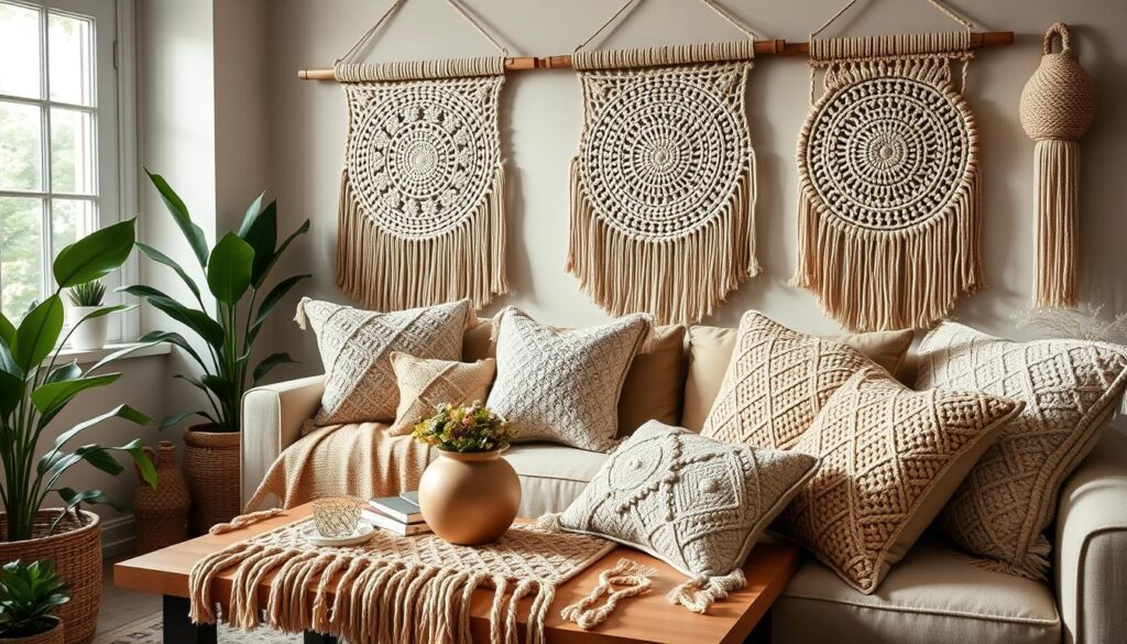 macrame home accessories