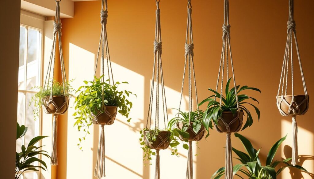 macrame pot hangers