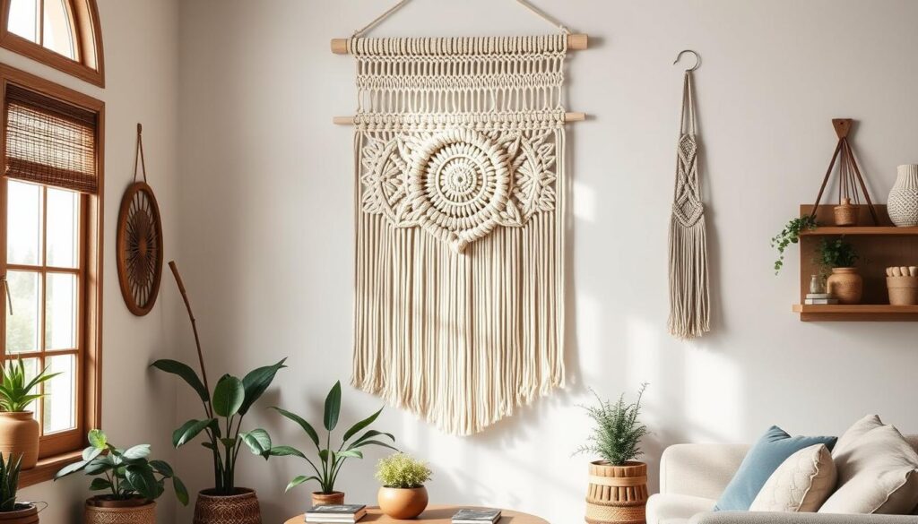 macrame wall art