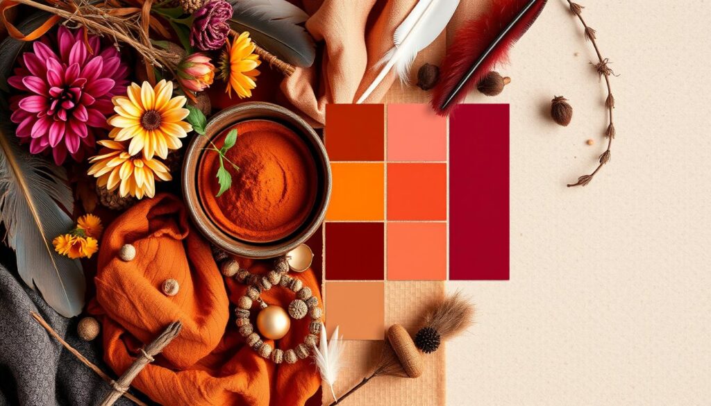 seasonal boho colors