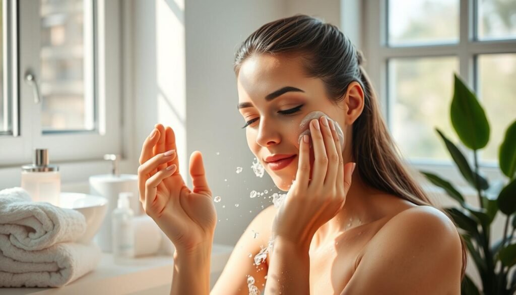 Gentle Face Wash Techniques