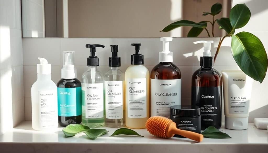 Oily Skin Cleansers Routine