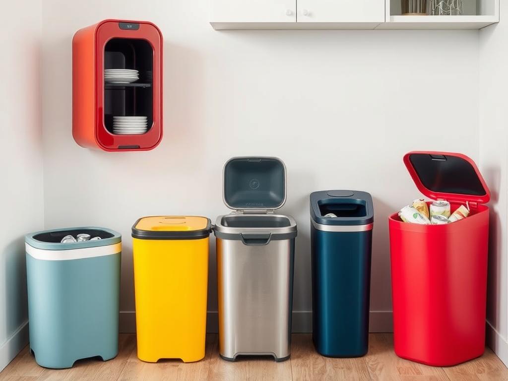 10 Space-Saving Trash and Recycling Ideas