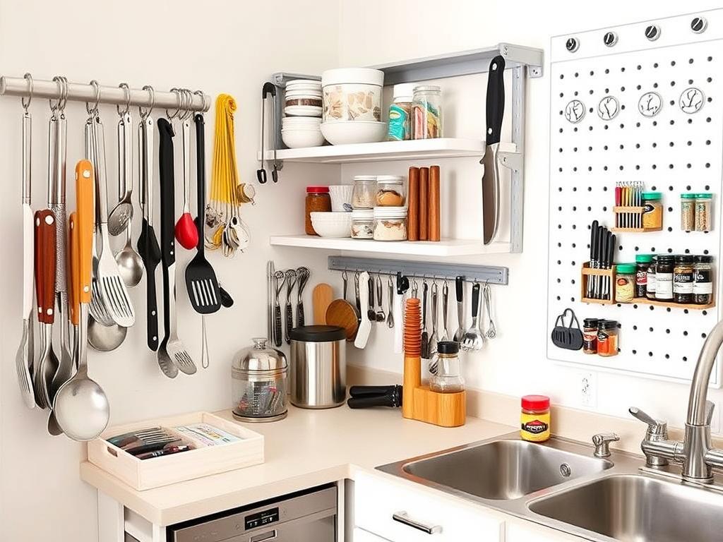 15 Small Kitchen Tool Organization Ideas