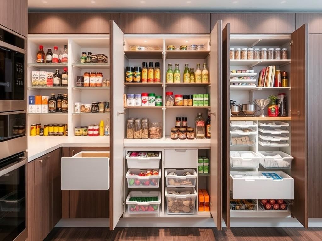 8 Pull-Out Pantry Solutions for Small Spaces