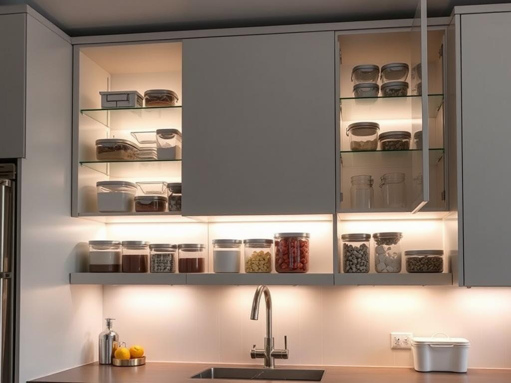 8 Under-Cabinet Lighting and Storage Combos