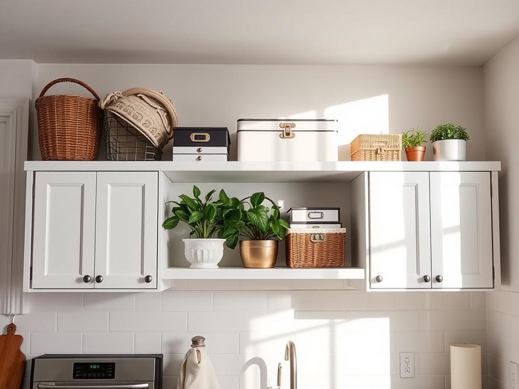 Above Cabinet Storage Solutions