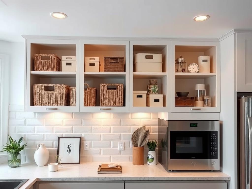 Above Cabinet Storage Solutions