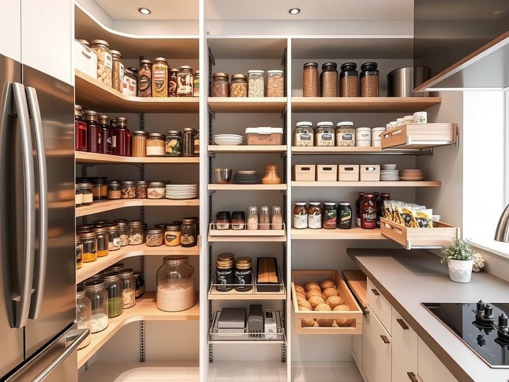 Adjustable Pantry Shelving Solutions
