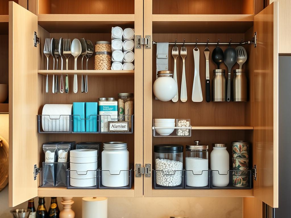 Cabinet Door Storage Solutions