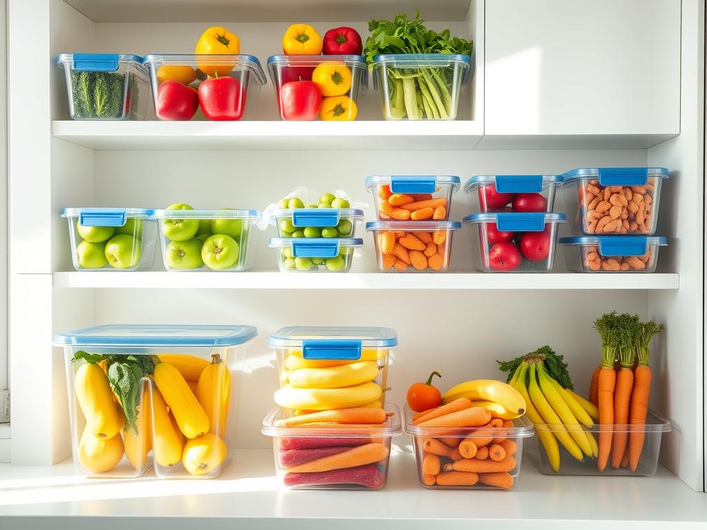 Clear Storage Containers for Produce