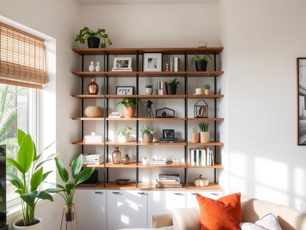 Corner Shelf Styling Tips