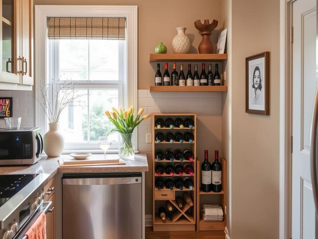Corner Wine Storage Solutions