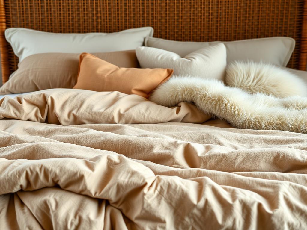 Cozy bedding layers