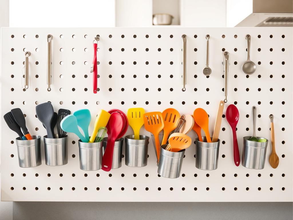 DIY Kitchen Organization Utensil Storage