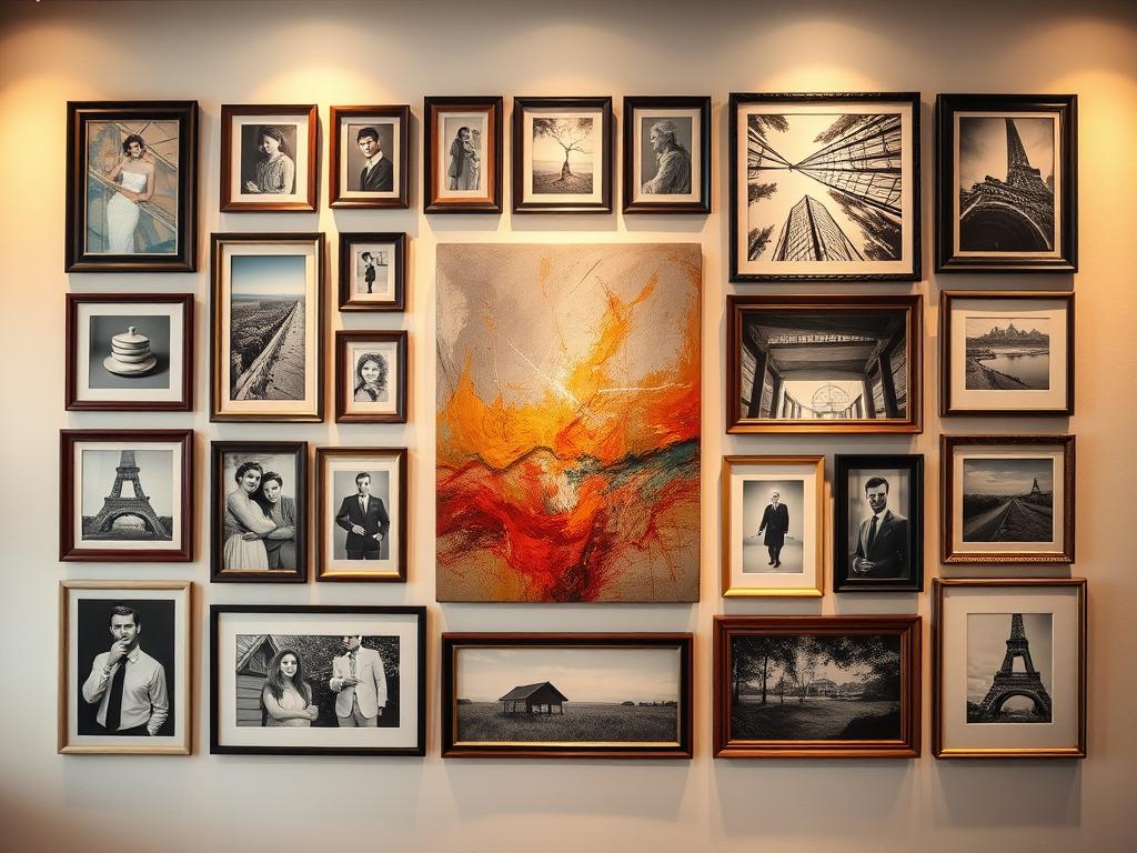 Gallery wall layout inspiration