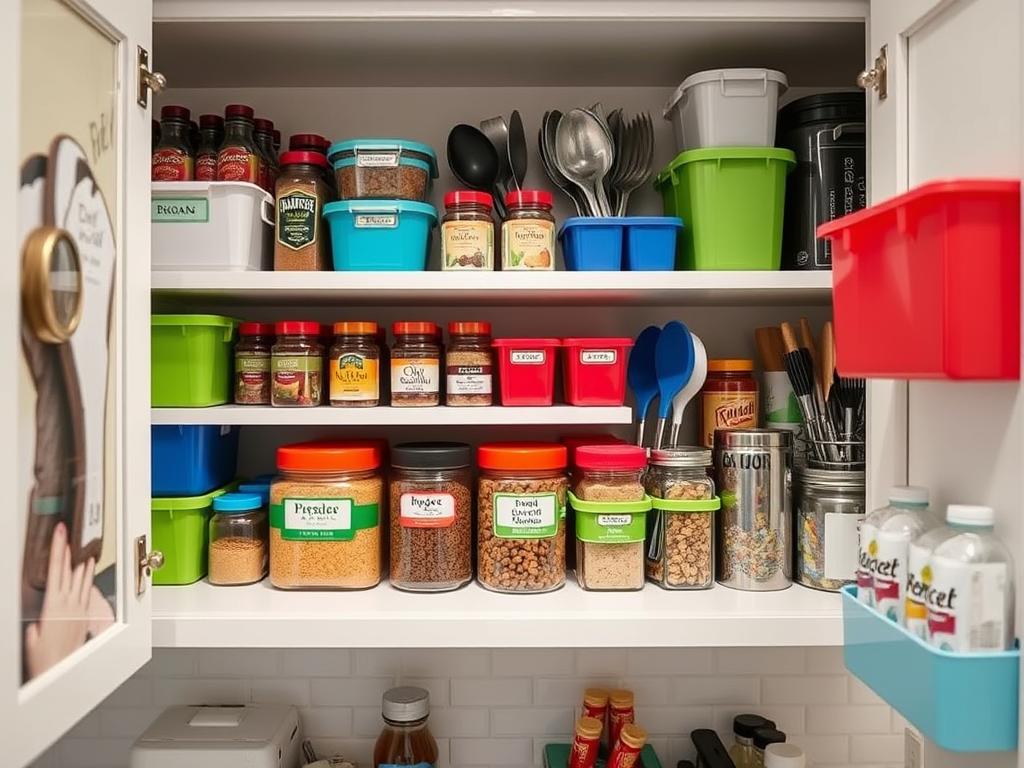 Kitchen Cabinet Organization