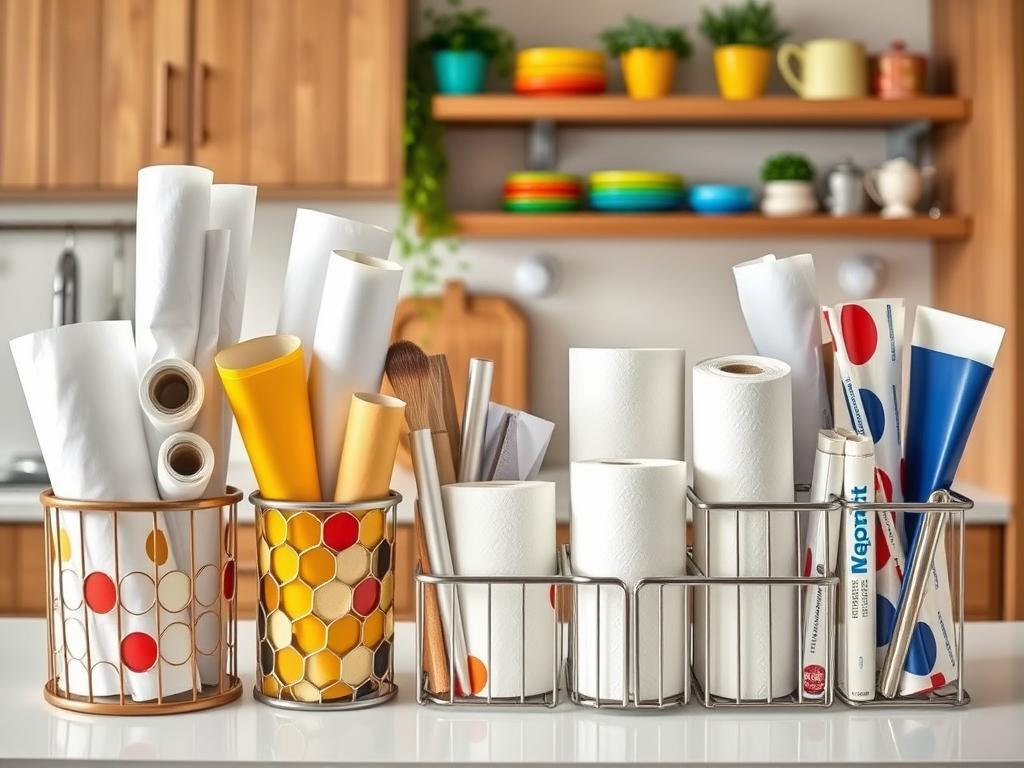 Kitchen Paper Goods Organization