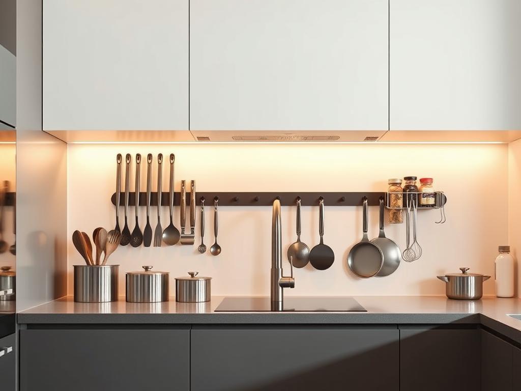 Magnetic Kitchen Storage Solutions