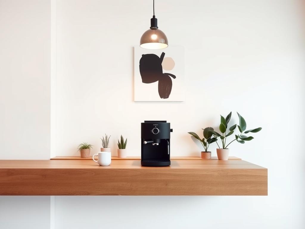 Minimalist Coffee Bar Design