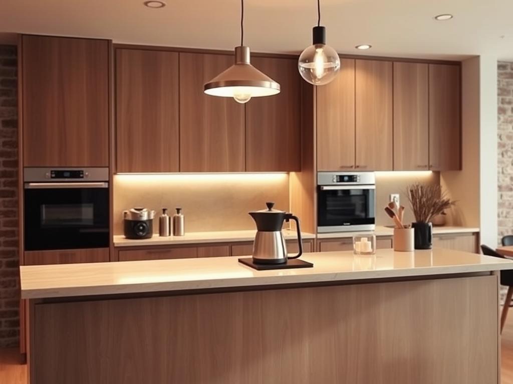 Modern Coffee Bar Design in Kitchen