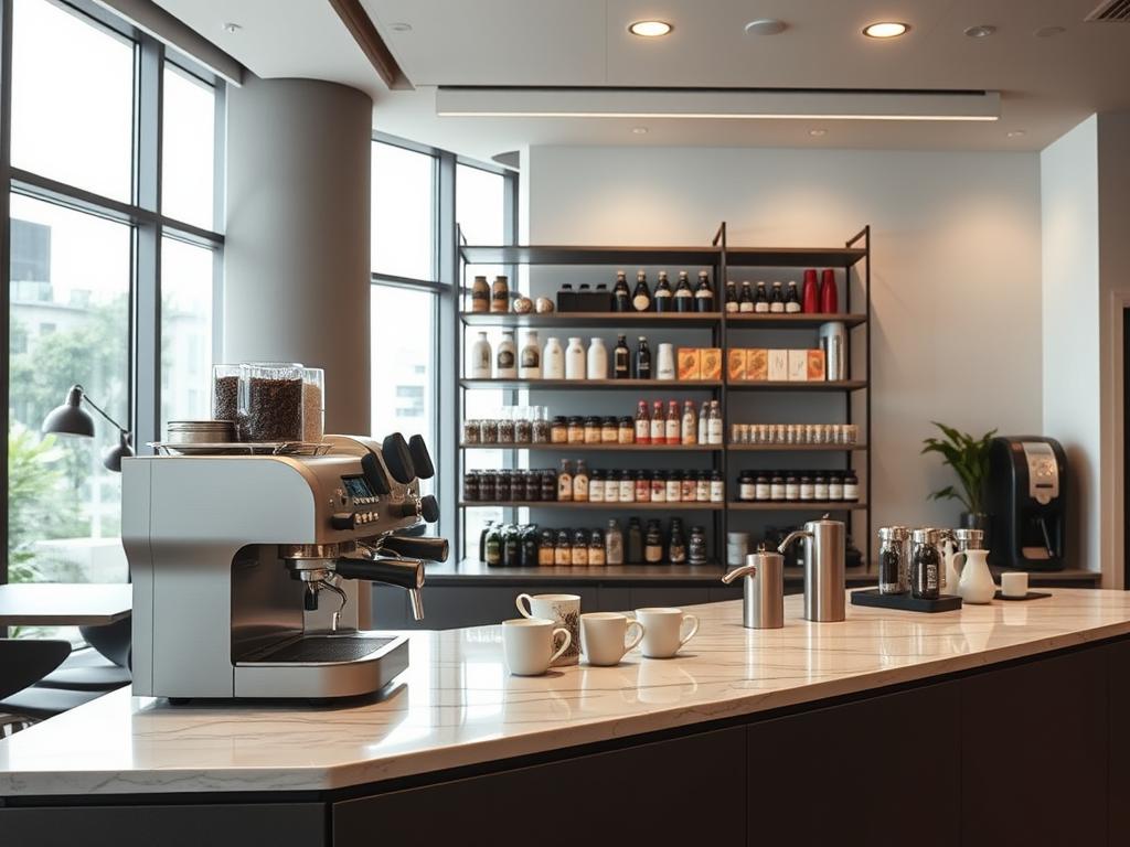 Modern Office Coffee Bar Trends