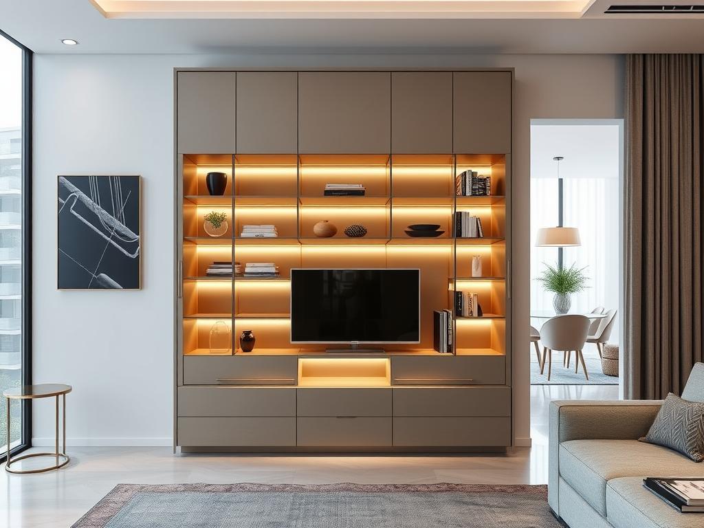 Multi-Functional Cabinet Design