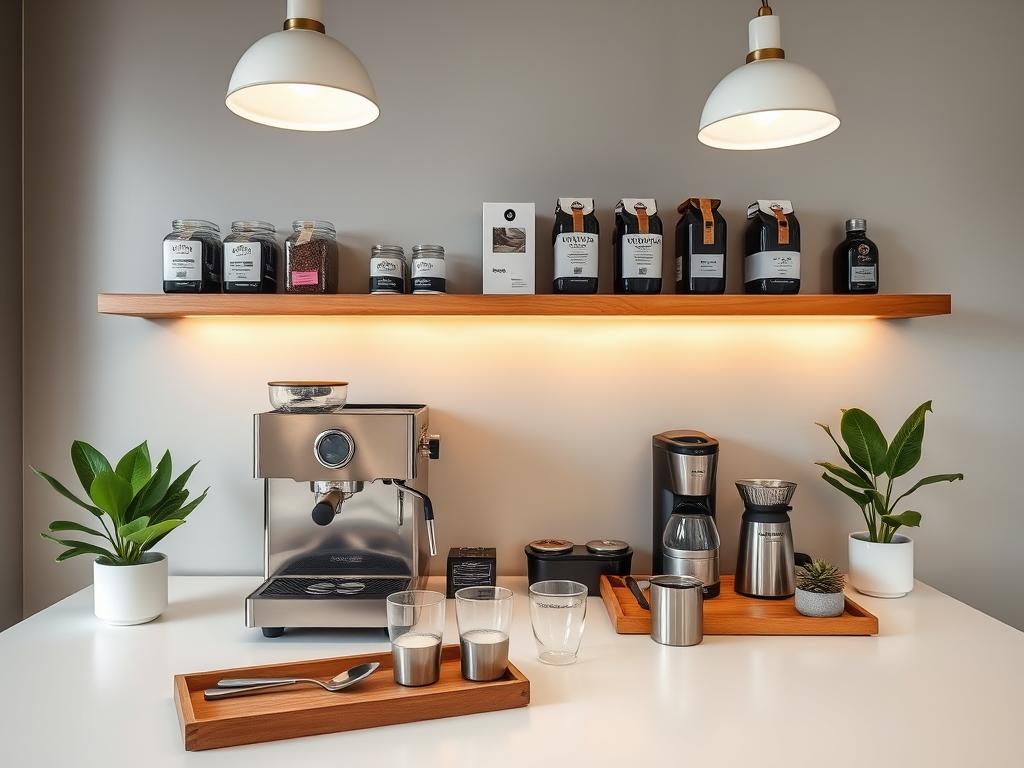 Office Coffee Bar Setup Ideas