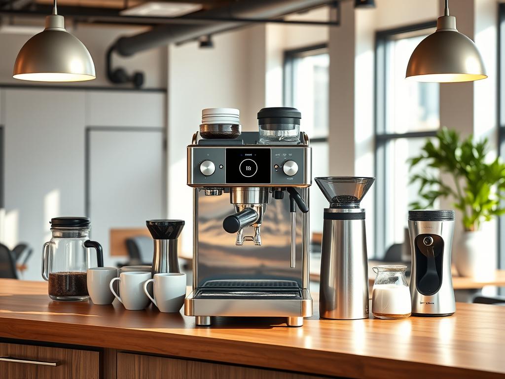 Office Coffee Bar Setup