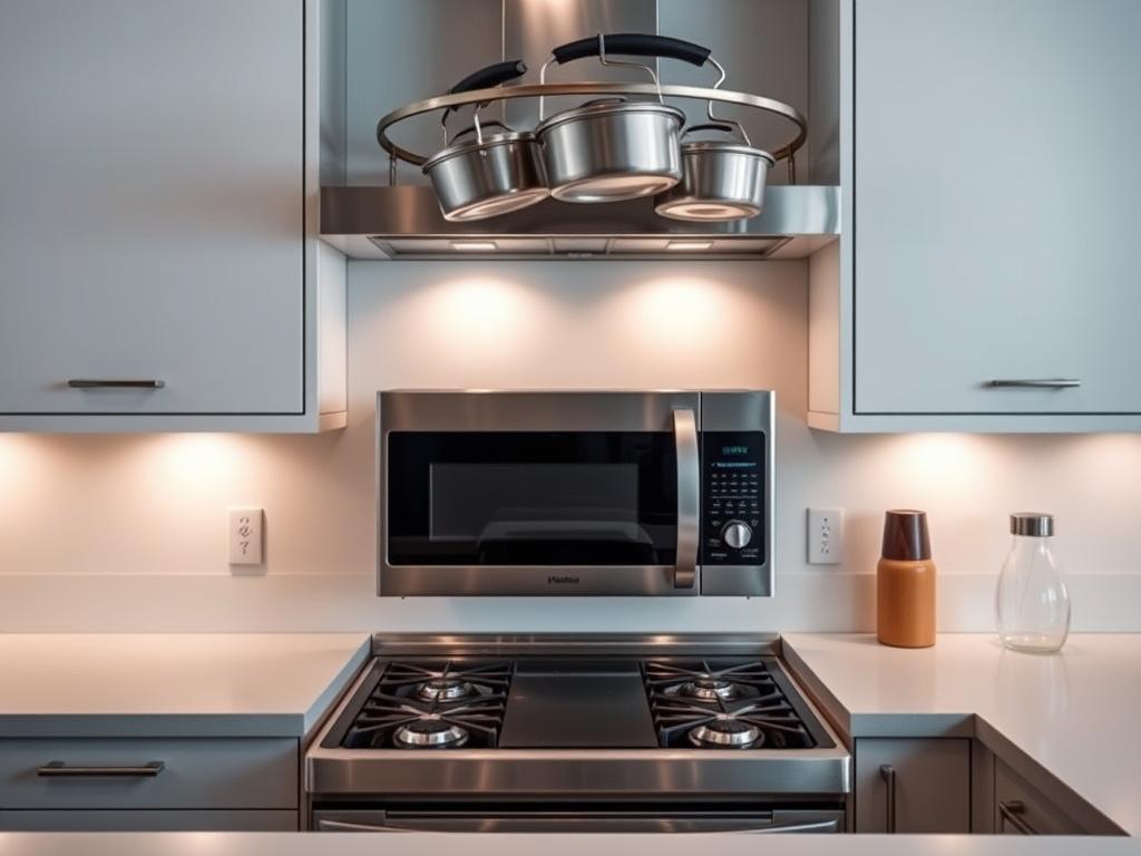 Over-the-Range Microwave Installation