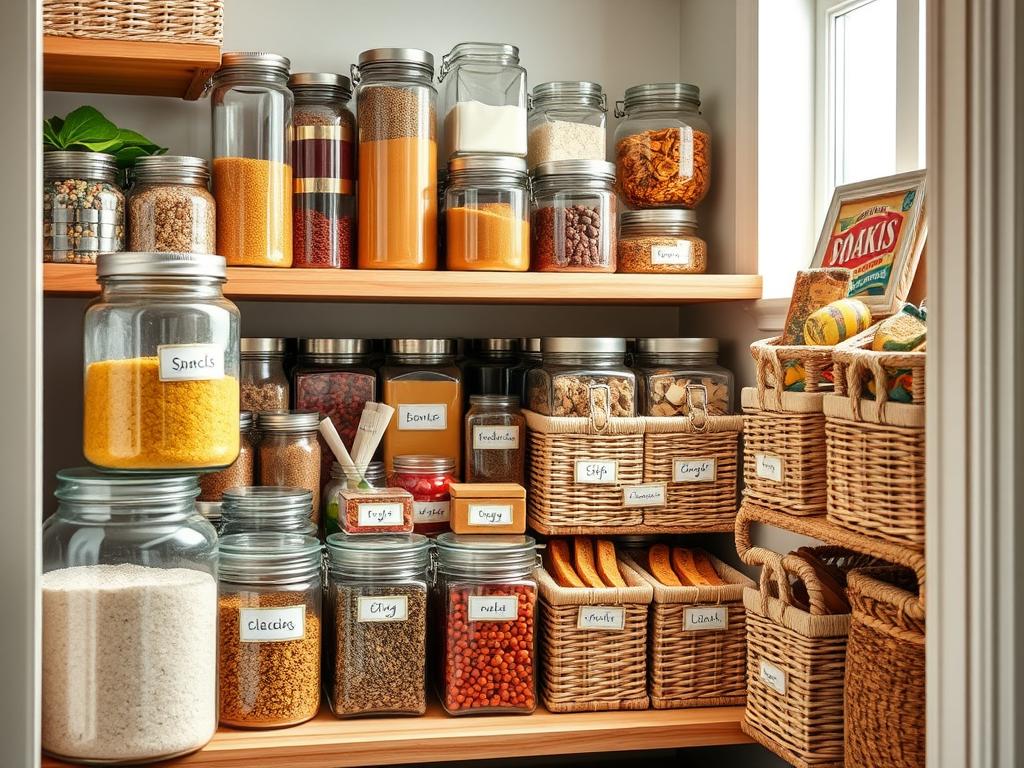 Pantry Container Organization