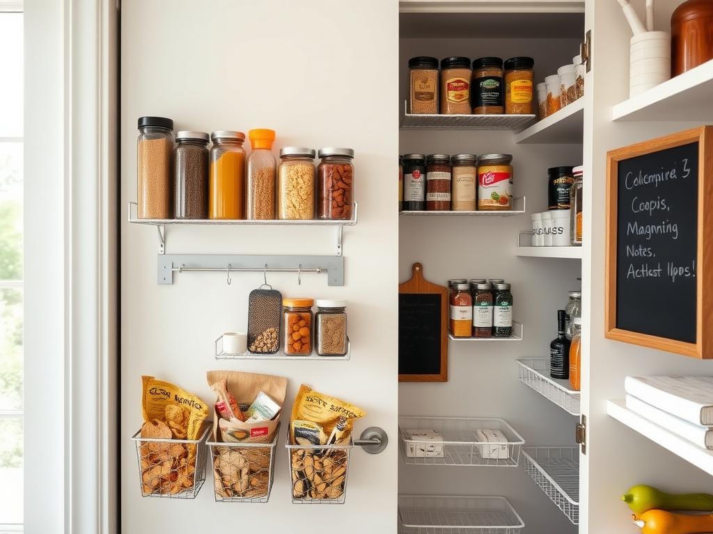 Pantry Door Organization Solutions